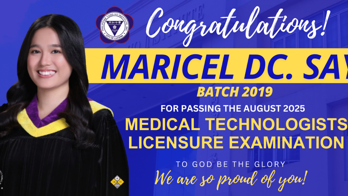 Hats off to MARICEL DC. SAY!  🎉